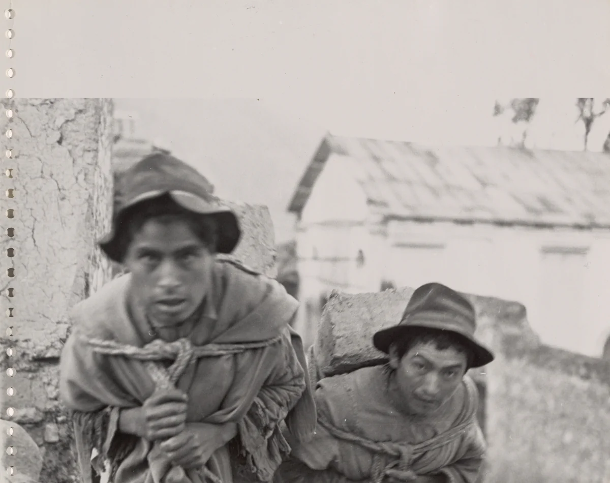 Peru, page 7 by Robert Frank, photograph, 1948