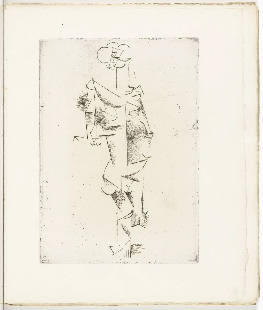 Mademoiselle Léonie from Saint Matorel by Pablo Picasso, illustrated book, 1910