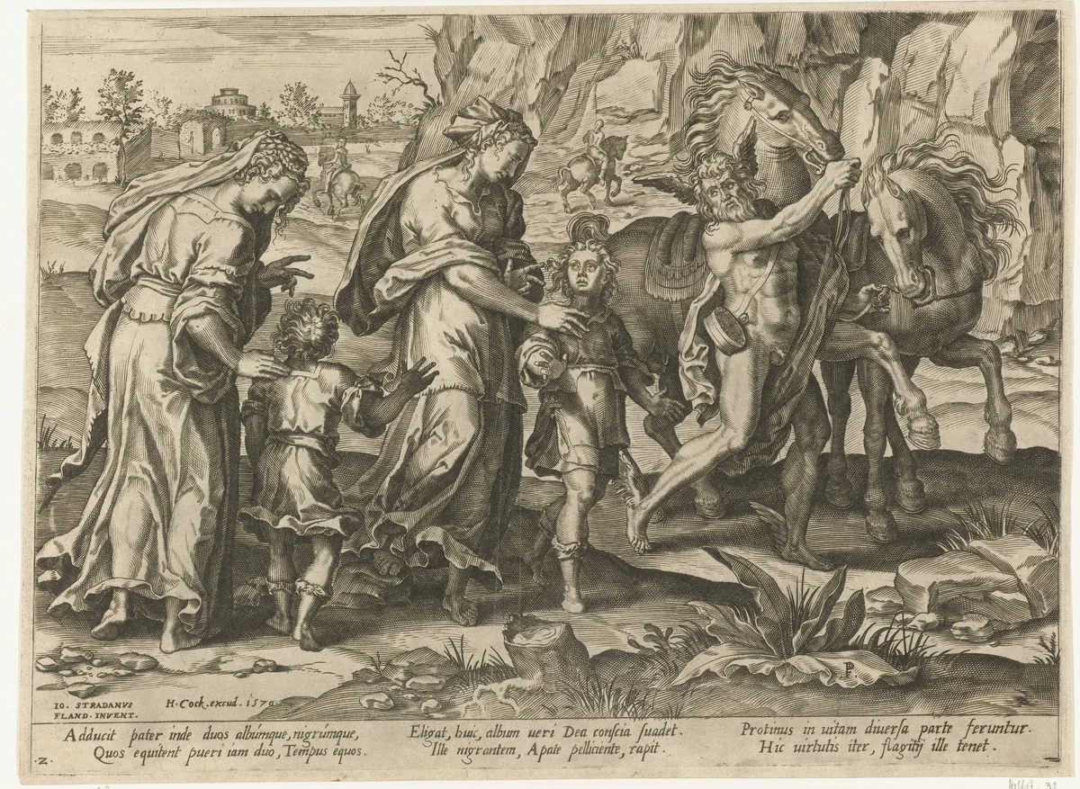 Jeugd by Unknown, print, 1570