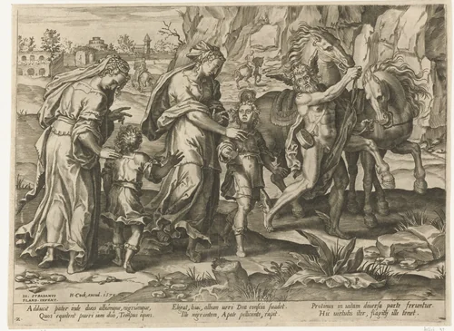 Jeugd by Unknown, print, 1570