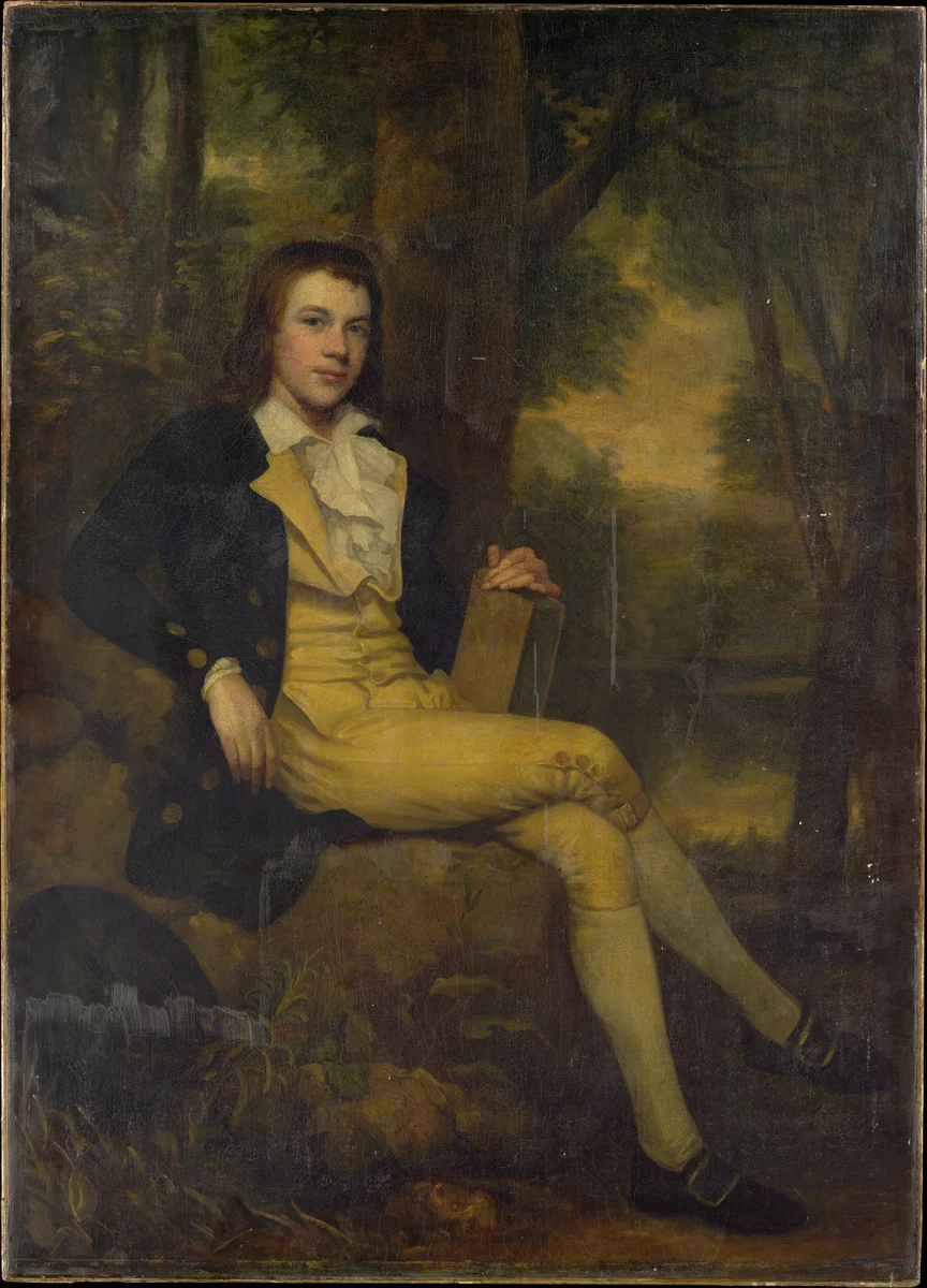 Master Rees Goring Thomas by Ralph Earl, artwork, 1780-1784