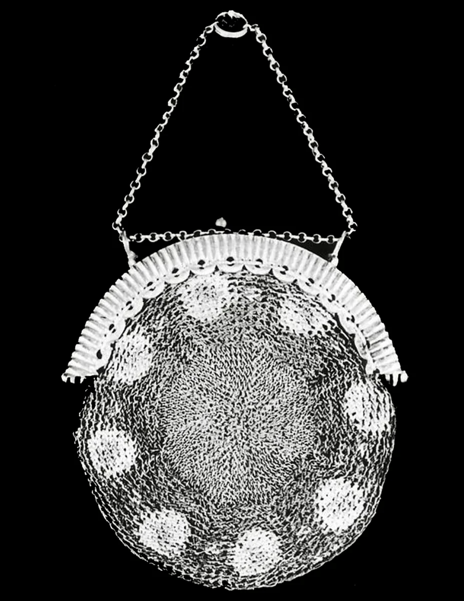 Purse by France, textile, 1801-1900