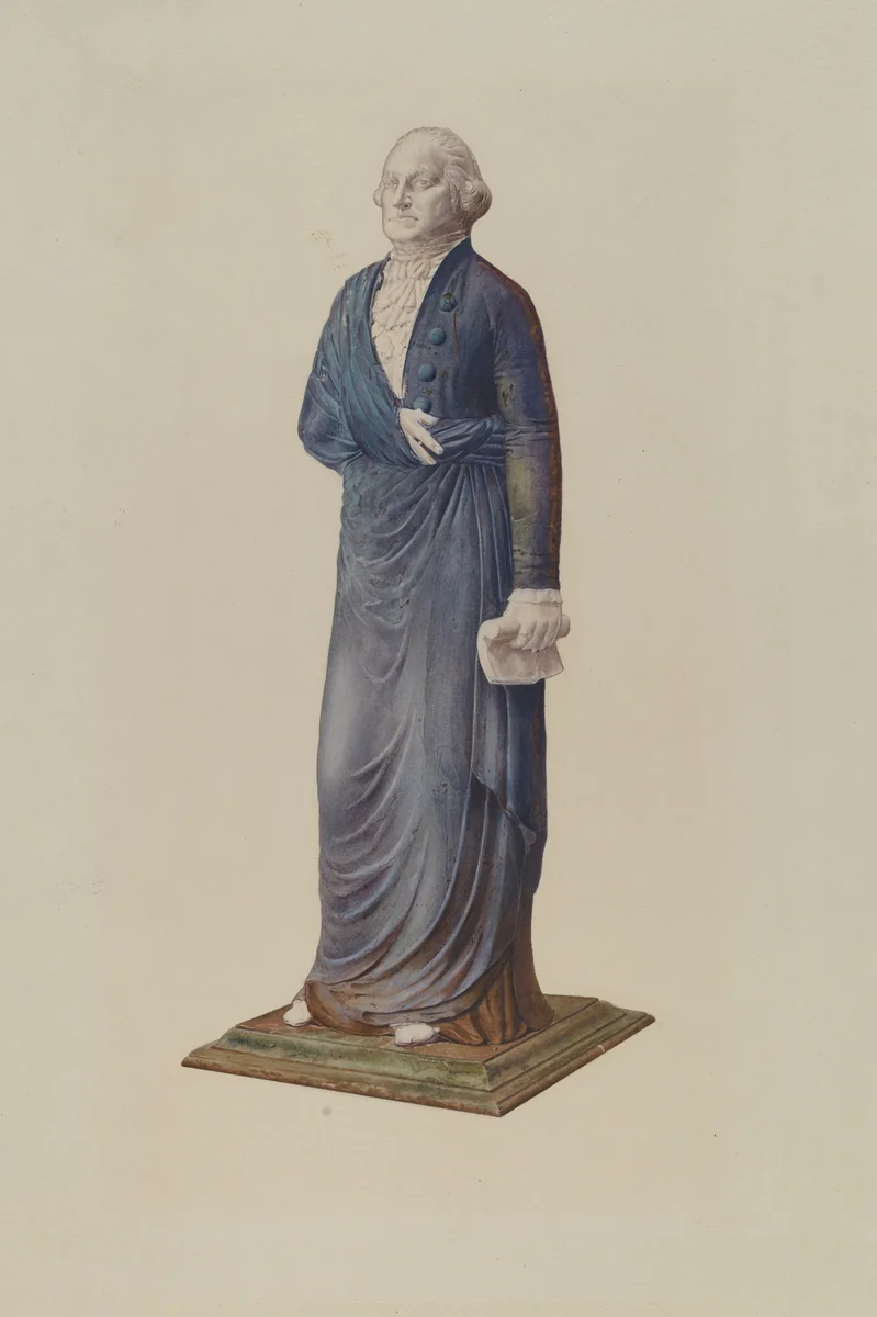 Garden Figure - George Washington by Zabelle Missirian, index of american design, 1940