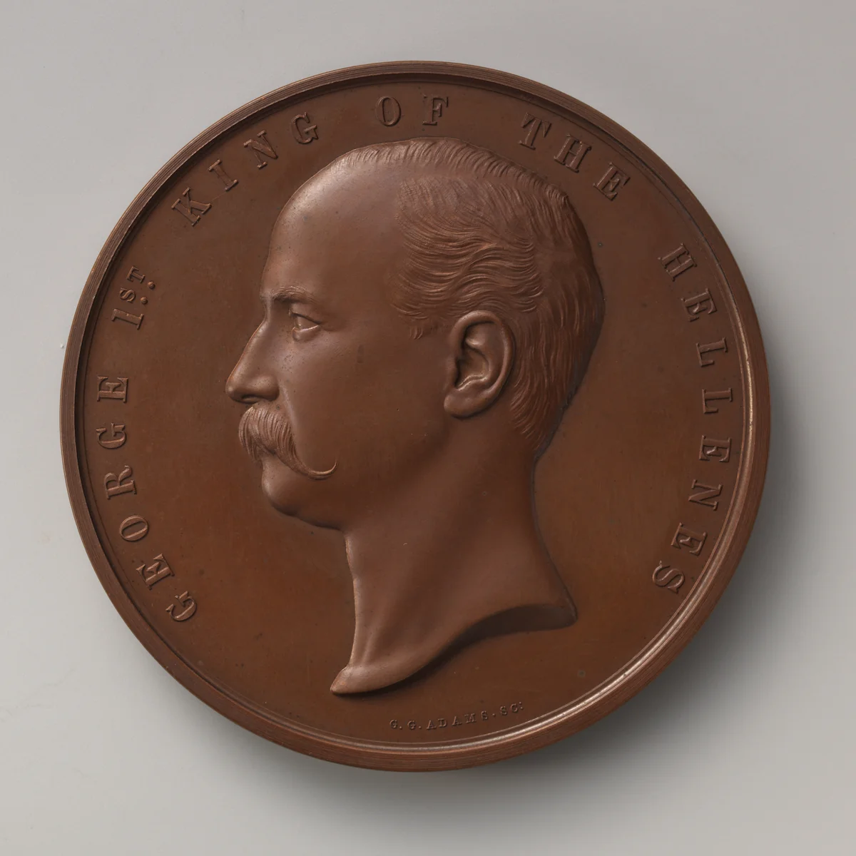 Visit to the City by George I, King of Greece, June 16th, 1880 by George Gammon Adams, metalwork, 1880