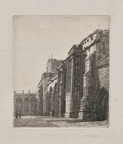 The Palace by Frederick Landseer Maur Griggs, print, 1921