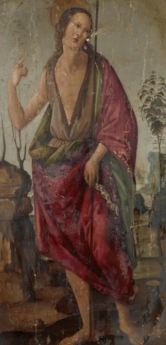 John the Baptist by Unknown, painting, 1470-1497