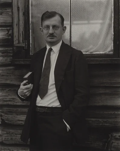 Alfred Kreymborg by Alfred Stieglitz, photograph, 1925