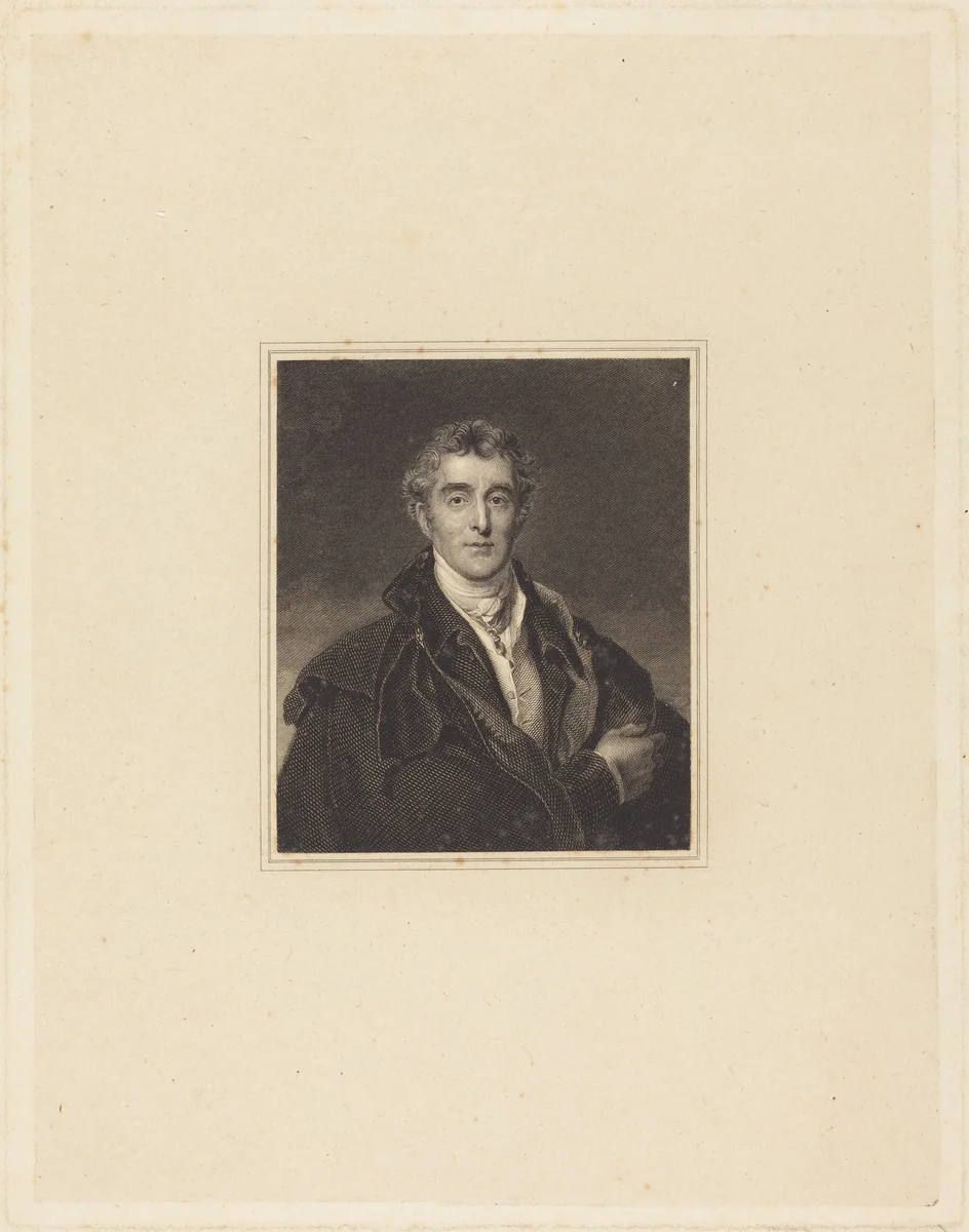 Portrait of a Gentleman by British 18th Century, print, 1700-1799