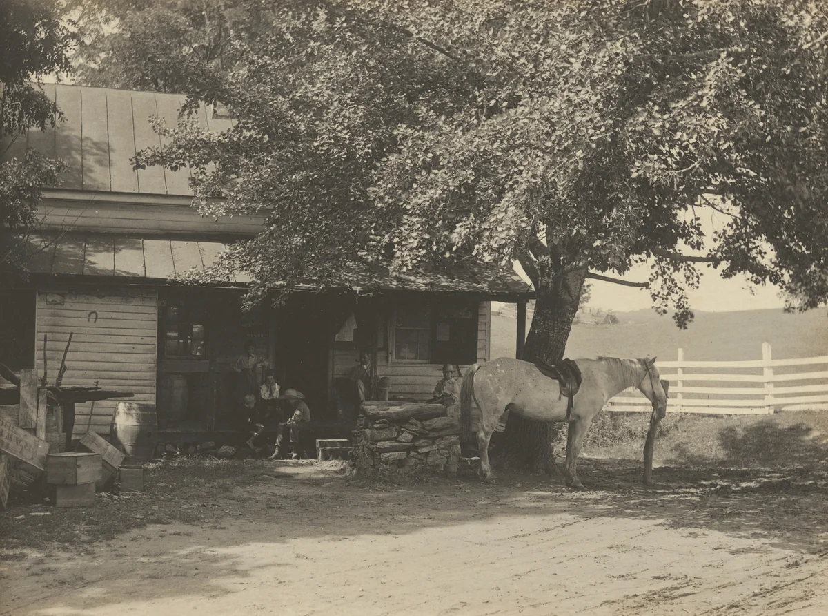 Country Store and Post Office by John G. Bullock, photograph, 1890