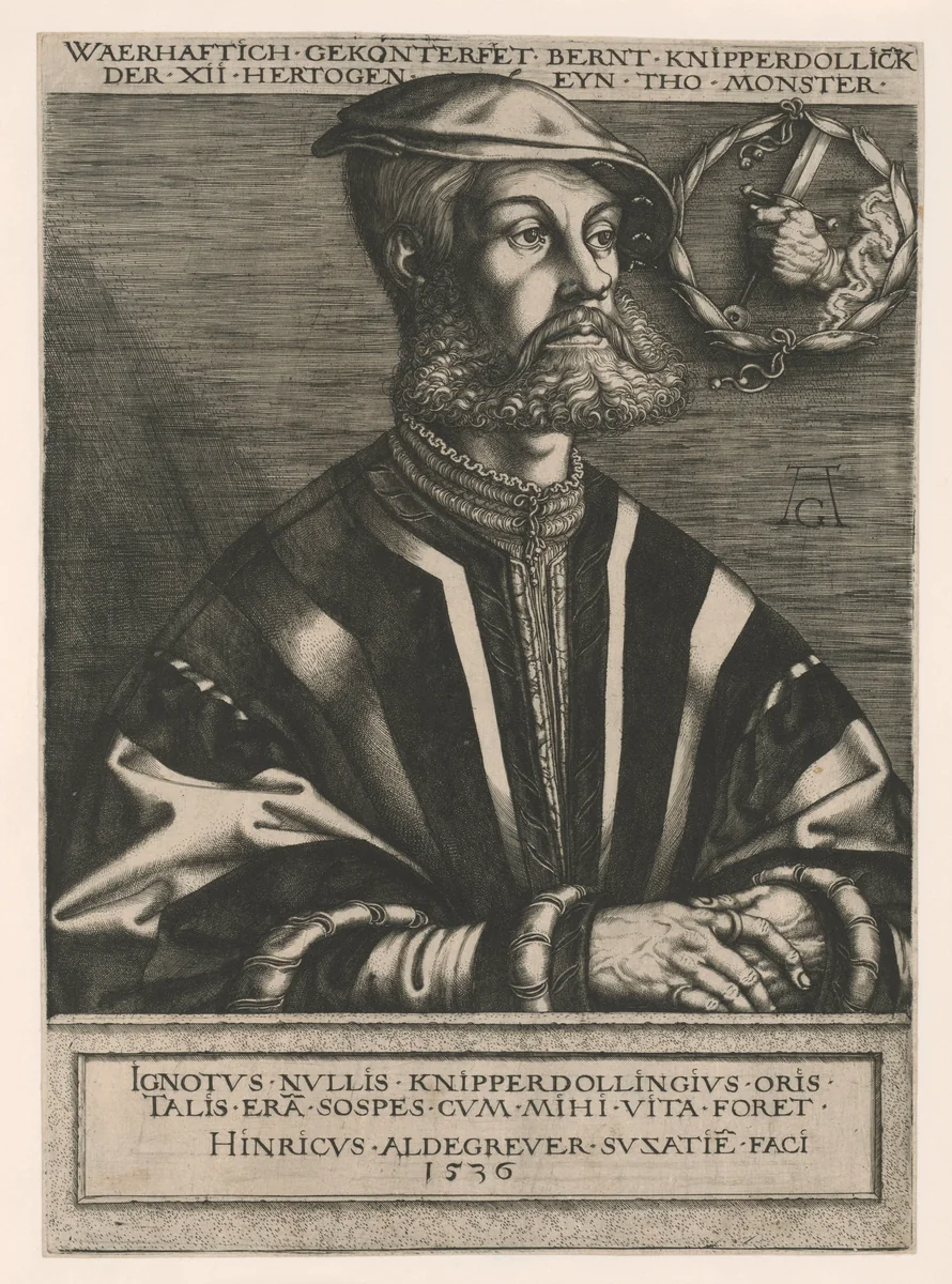 Untitled by Unknown, print, 1536