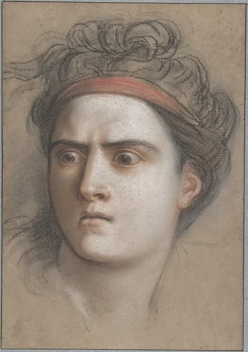 Medea by Charles-Antoine Coypel, drawing, 1710-1720