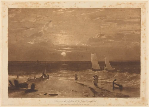 The Mildmay Sea-Piece by W.T. Annis, print, 1812