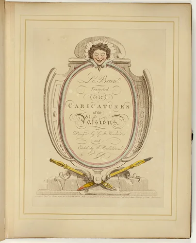 Le Brun Travested, or Caricatures of the Passions by Thomas Rowlandson
George Woodward
Franz Joseph Manskirch
Rudolph Ackermann, print, 1800