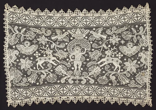 Panel by Germany, Hamburg, textile, 1601-1700