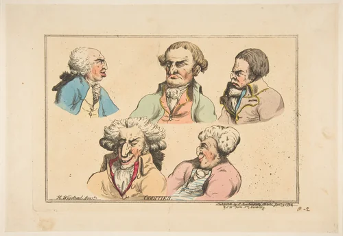 Oddities by Thomas Rowlandson, print, 1794