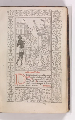 Horae in Laud. Beatiss. semper V.M. by Geofrey Tory, book, 1525
