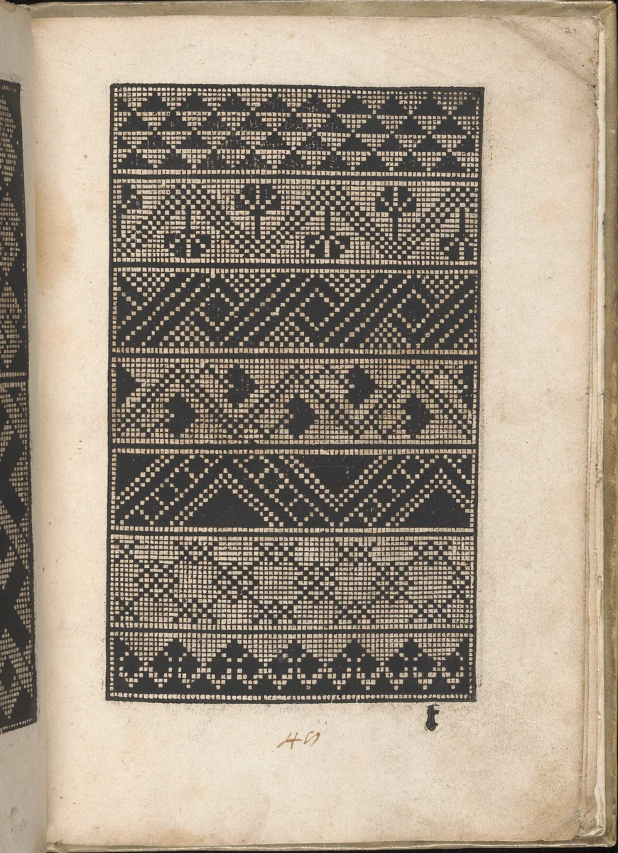 Page 21v, from "Eyn New Kunstlichboich" by Peter Quentel, book, 1529