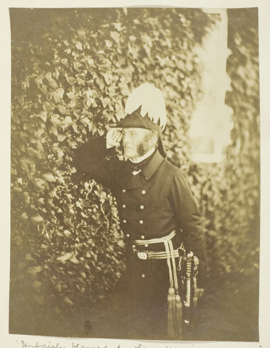 Jas. B.B. Estcourt (1802-1855) General, Taken at the Crimea Shortly Before his Death 1802-1855 by Roger Fenton, photograph, 1855