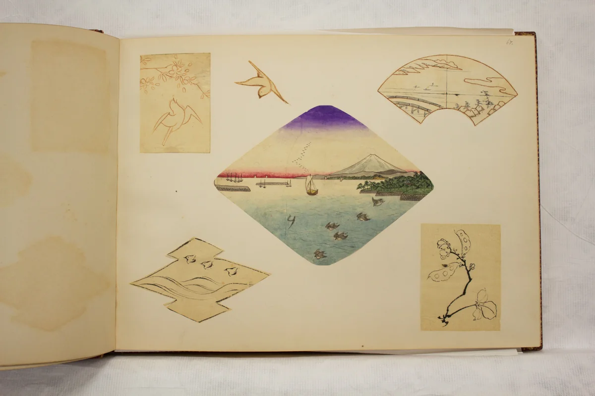 Album of Sketches and Drawings by Unidentified Artist, drawing, 1800-1868