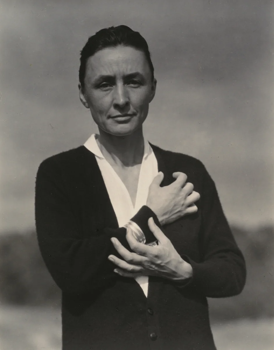 Georgia O'Keeffe by Alfred Stieglitz, photograph, 1929