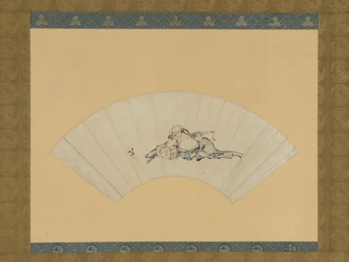 Drunken Asaina by Katsushika Hokusai (葛飾 北斎), painting, 1800-1820