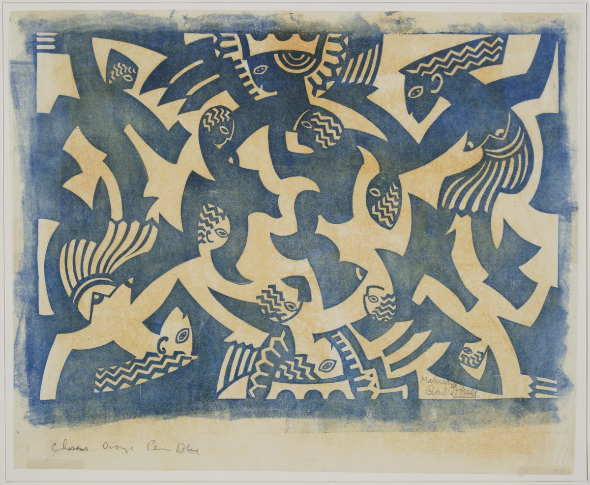 Matriarchy by Cyril Edward Power, print, 1930