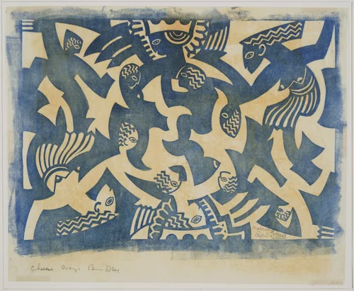 Matriarchy by Cyril Edward Power, print, 1930