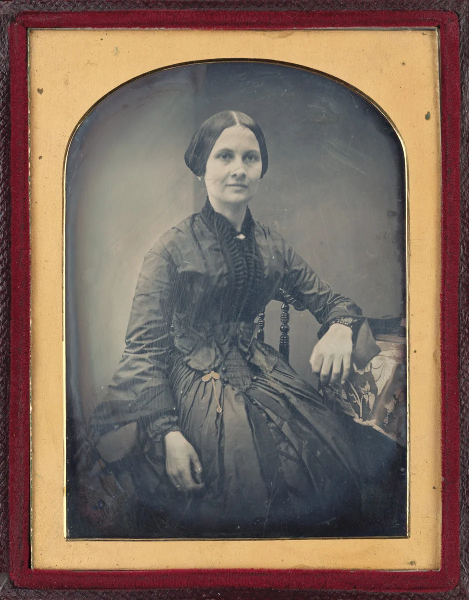 Portrait of a Woman by British 19th Century, photograph, 1855