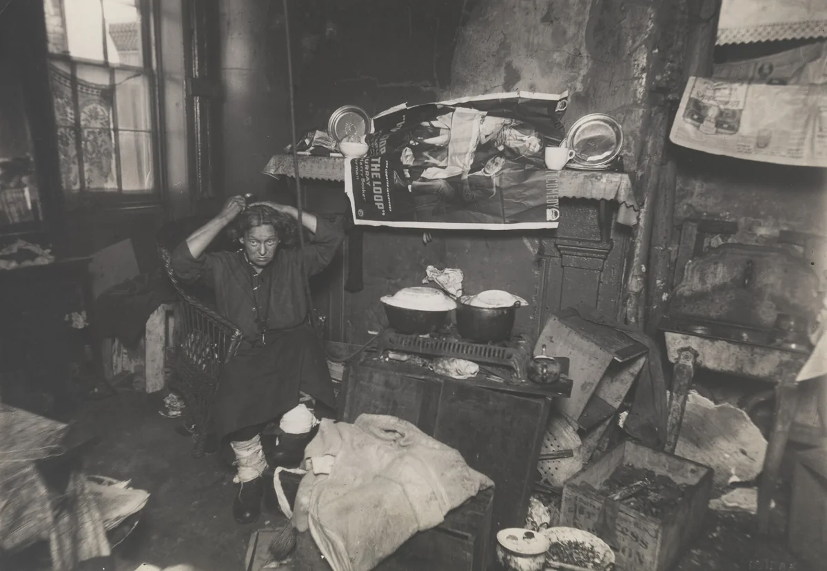 Untitled [New York tenement] by Unidentified Photographer, photograph, 1920