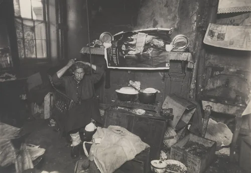 Untitled [New York tenement] by Unidentified Photographer, photograph, 1920