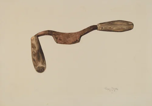 Cooper's Chamfer Knife by Thomas Dooley, index of american design, 1938