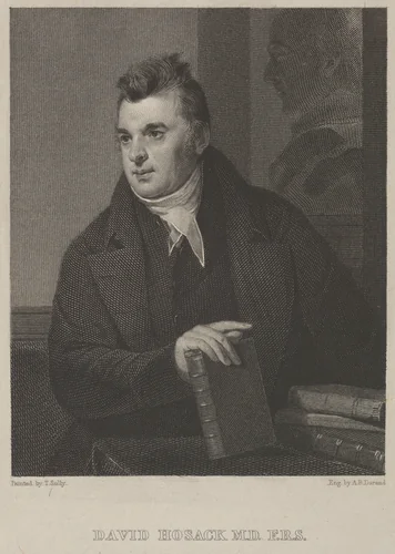 David Hosack, M.D., F.R.S. by Asher Brown Durand, print, 1834