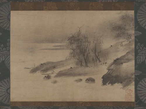 Landscape by Sōami, painting, 1500-1533