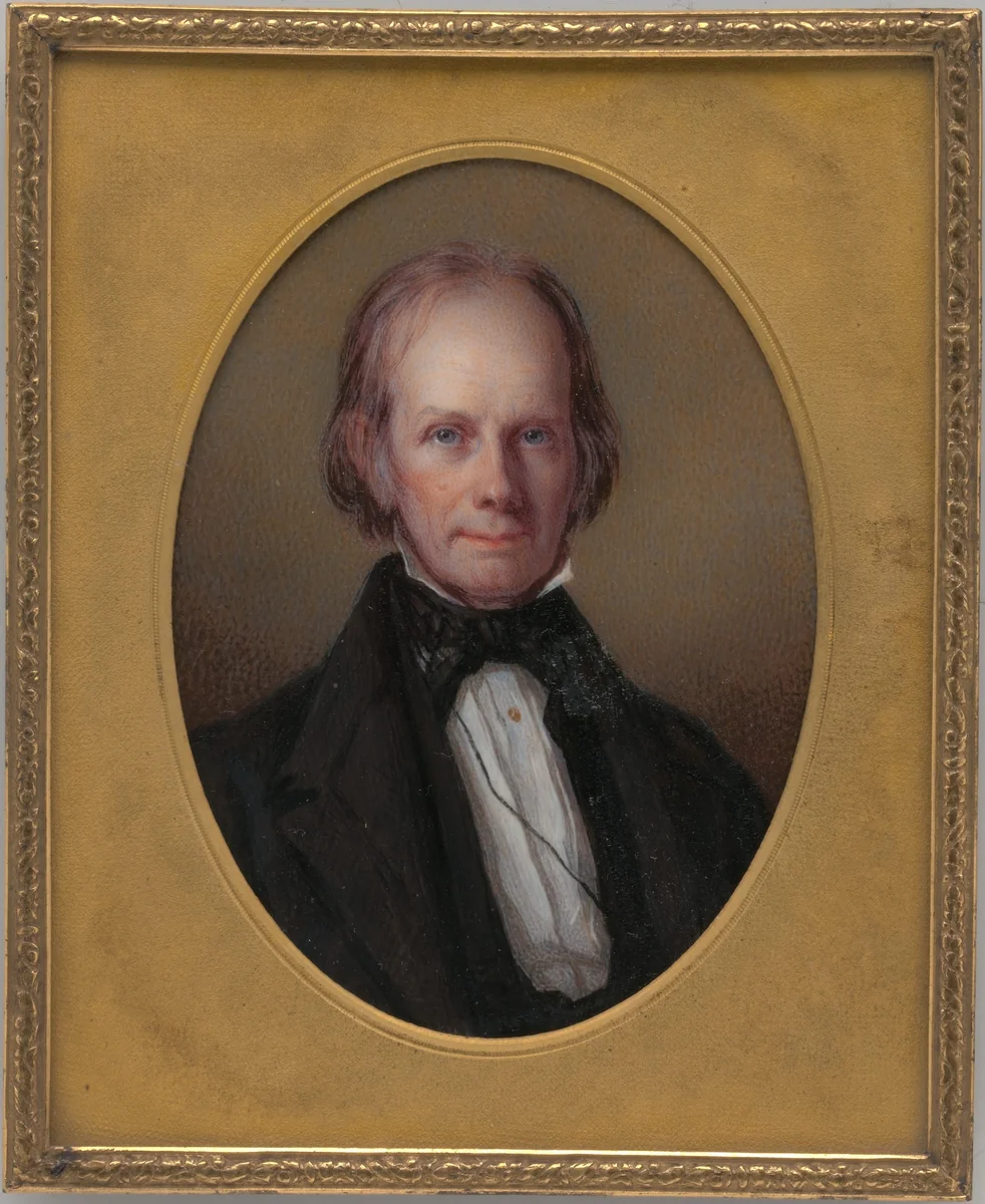 Henry Clay by Savinien Edme Dubourjal, artwork, 1842-1845