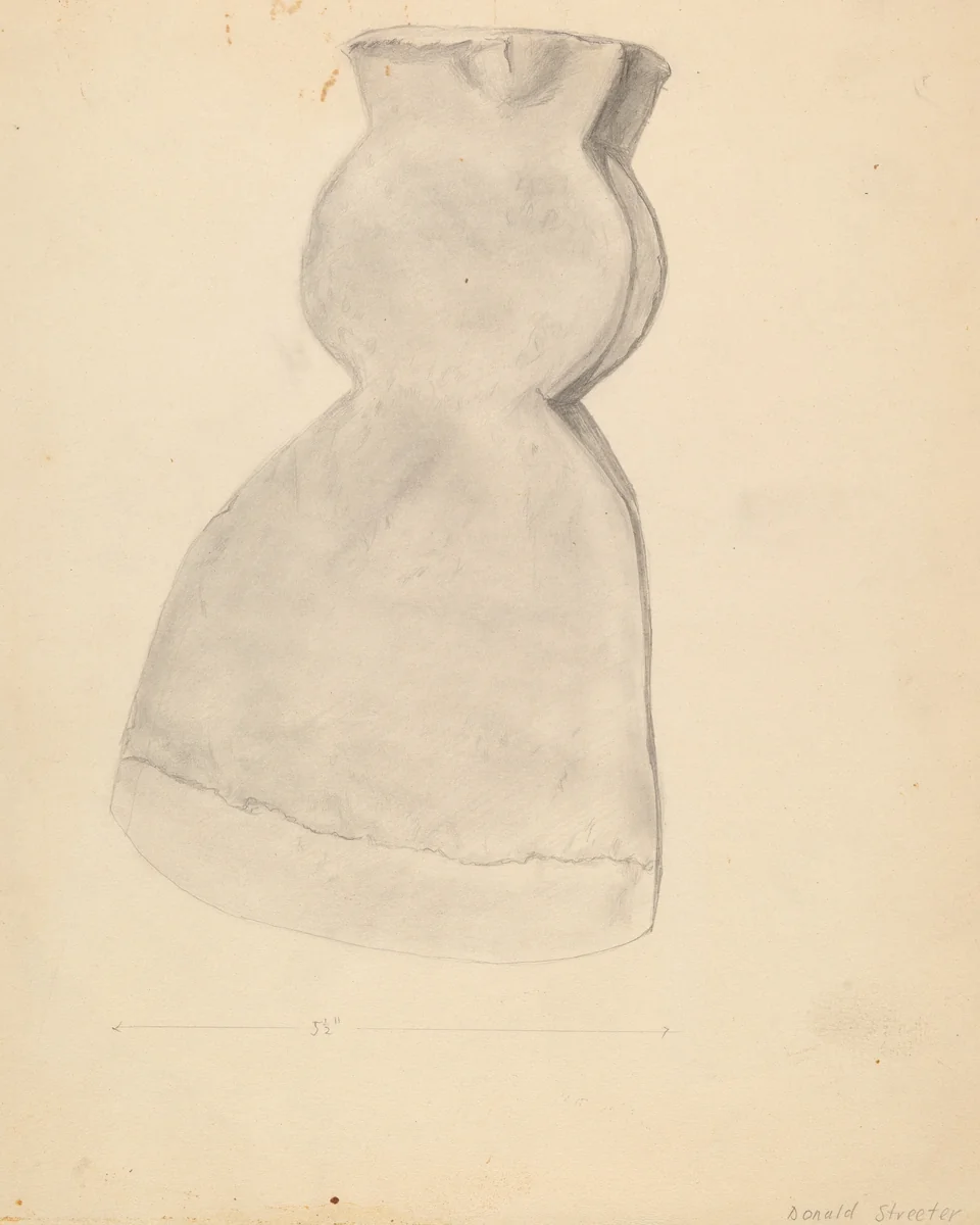 Axe by Donald Streeter, index of american design, 1935-1942