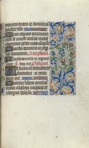 Book of Hours (Use of Rouen): fol. 104r by Master of the Geneva Latini, book, 1465-1475