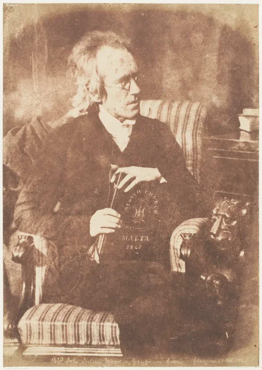 Rev. John Julius Wood by Hill and Adamson, photograph, 1843-1847