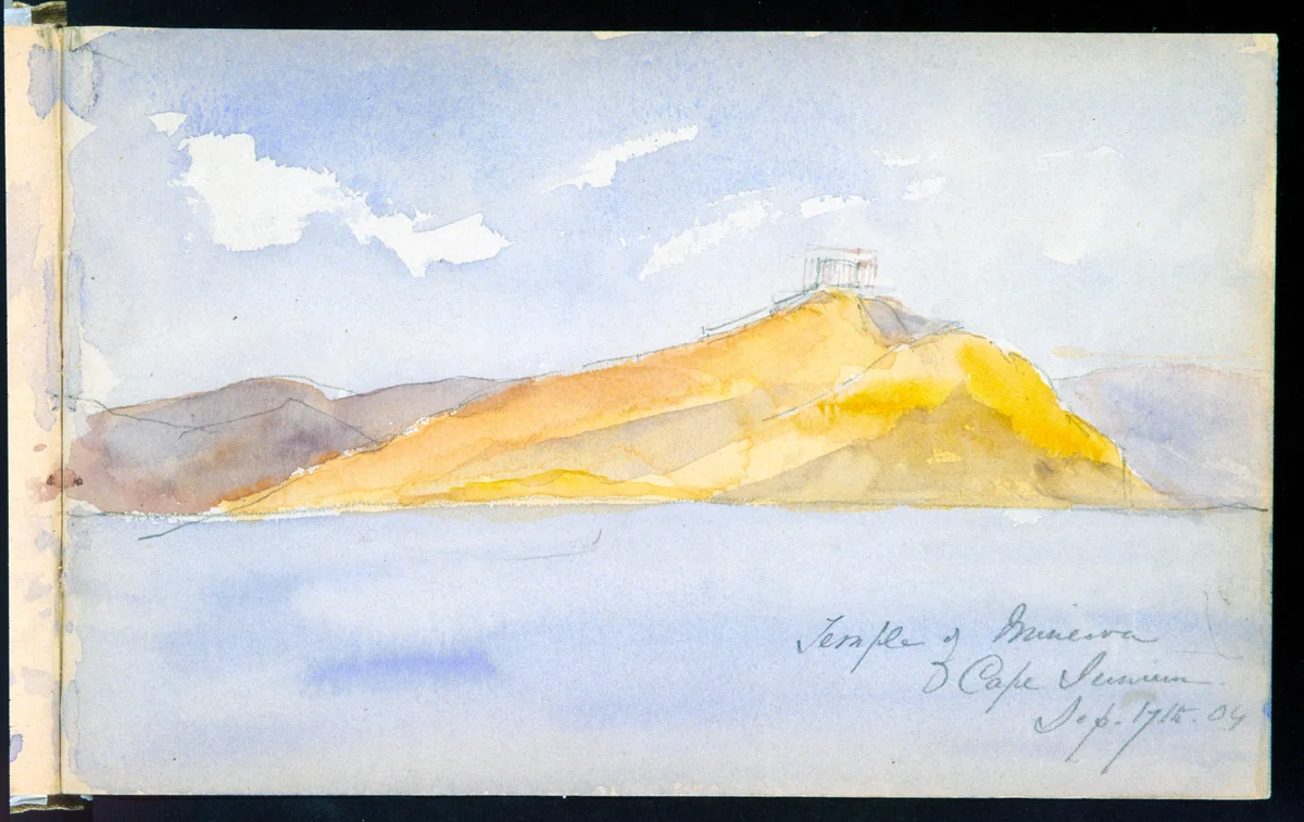 Sketchbook of Greek and Near East Subjects by Mary Newbold Sargent, artwork, 1904