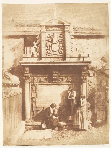 Edinburgh. Greyfriars' Churchyard by Hill and Adamson, photograph, 1843-1847