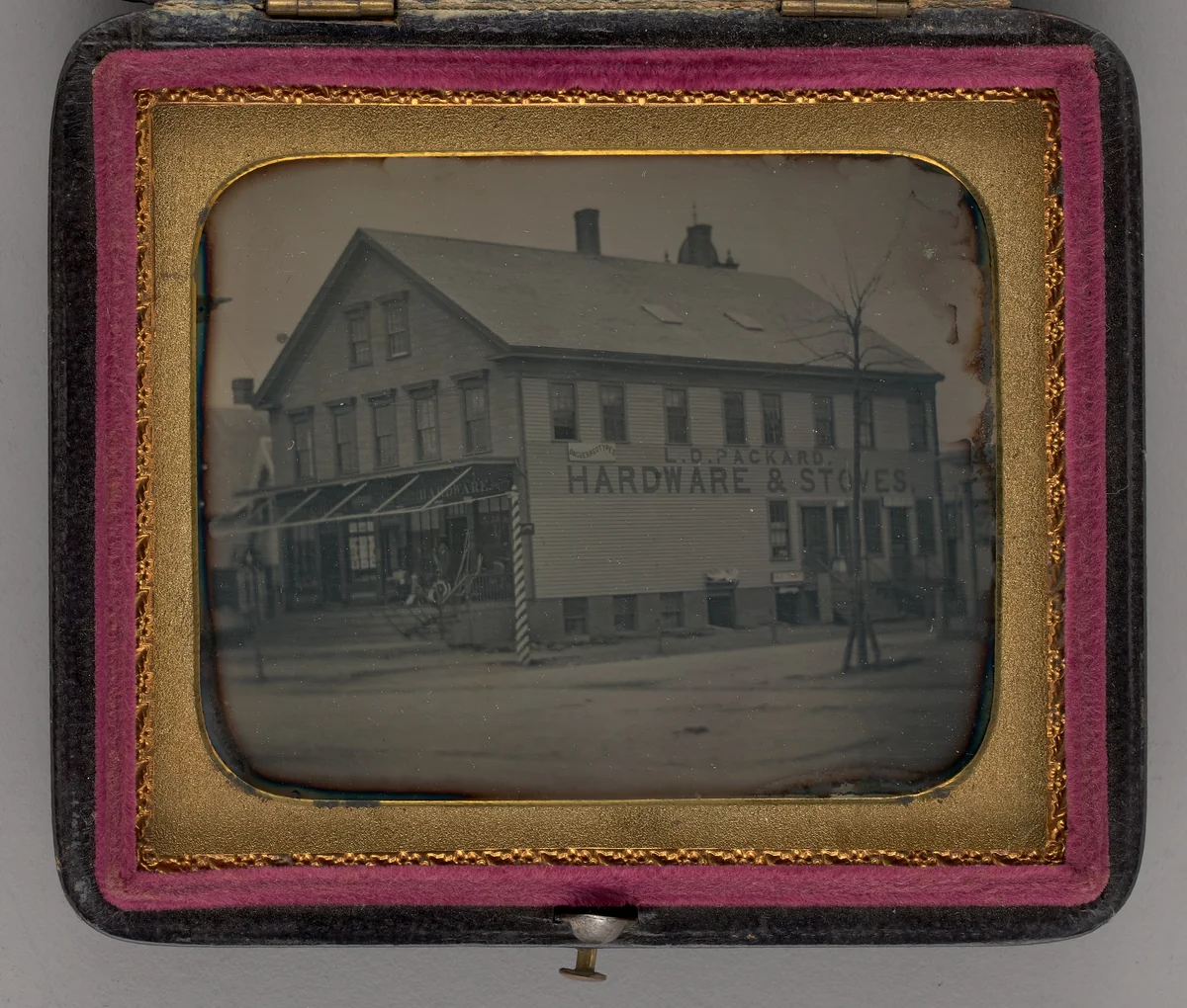 Untitled (Commercial Building, Bridgewater, MA) by L. Bradford Howard, other, 1855