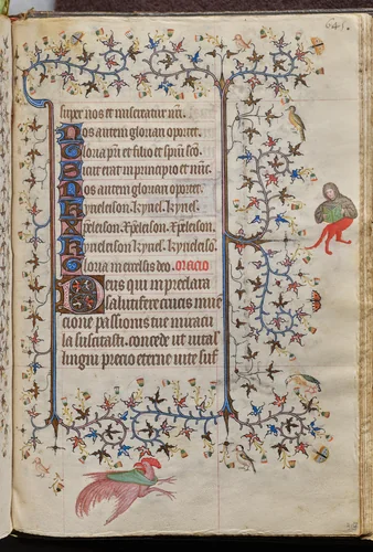 Hours of Charles the Noble, King of Navarre (1361-1425), fol. 317r, Text by Master of the Brussels Initials and Associates, book, 1400-1410