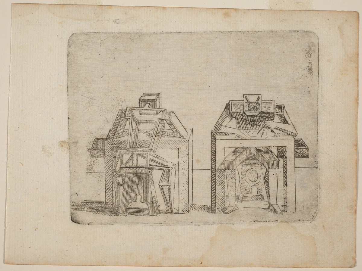 From "Bizzarie di varie Figure" by Giovanni Battista Bracelli, print, 1624