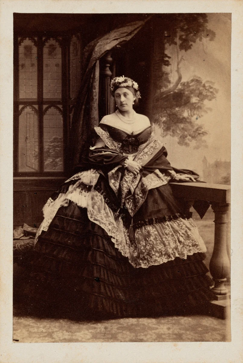 Portrait of a Woman by Camille Silvy, photograph, 1860-1869