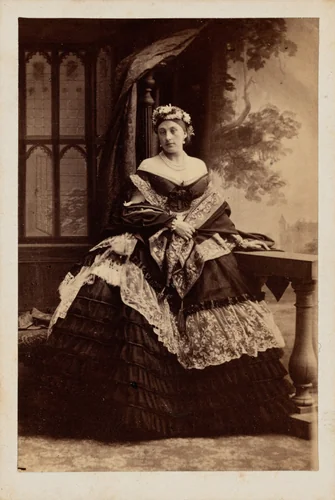 Portrait of a Woman by Camille Silvy, photograph, 1860-1869