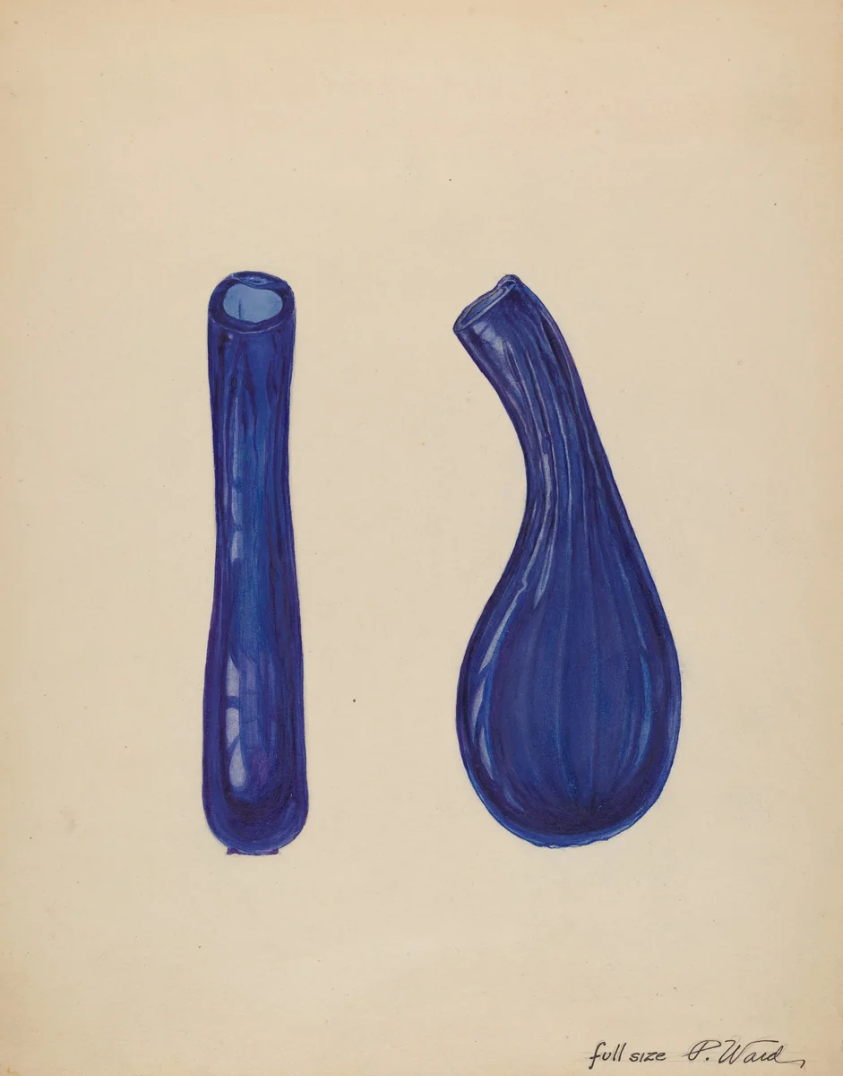 Scent Bottle by Paul Ward, index of american design, 1938