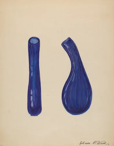 Scent Bottle by Paul Ward, index of american design, 1938