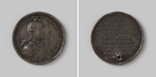 Honderdjarig bestaan van het Gymnasium te Stuttgart 1786 (?) by J.G. Bertulius, metalwork, 1786