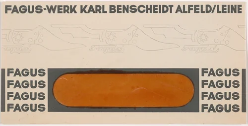 Fagus-Werk, Karl Benscheidt by Johannes Molzahn, design, 1922