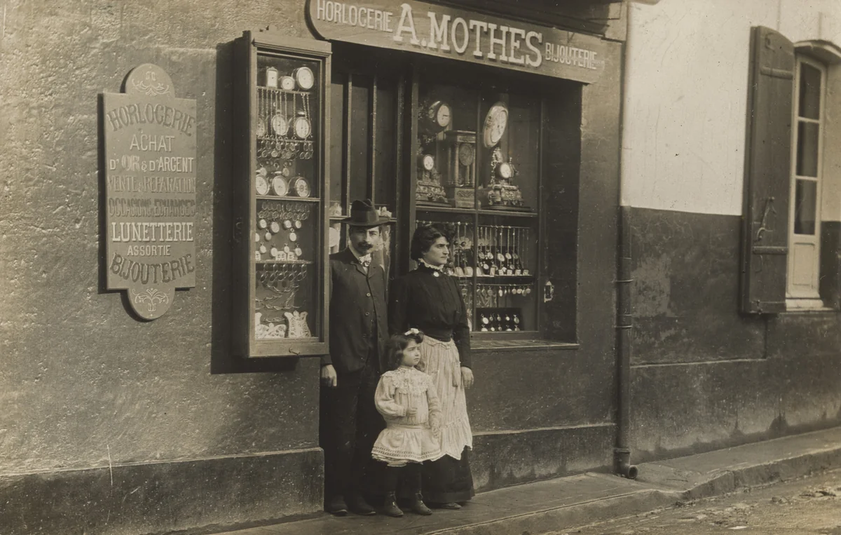 Horlogerie - bijouterie, France by Unidentified Photographer, photograph, 1907