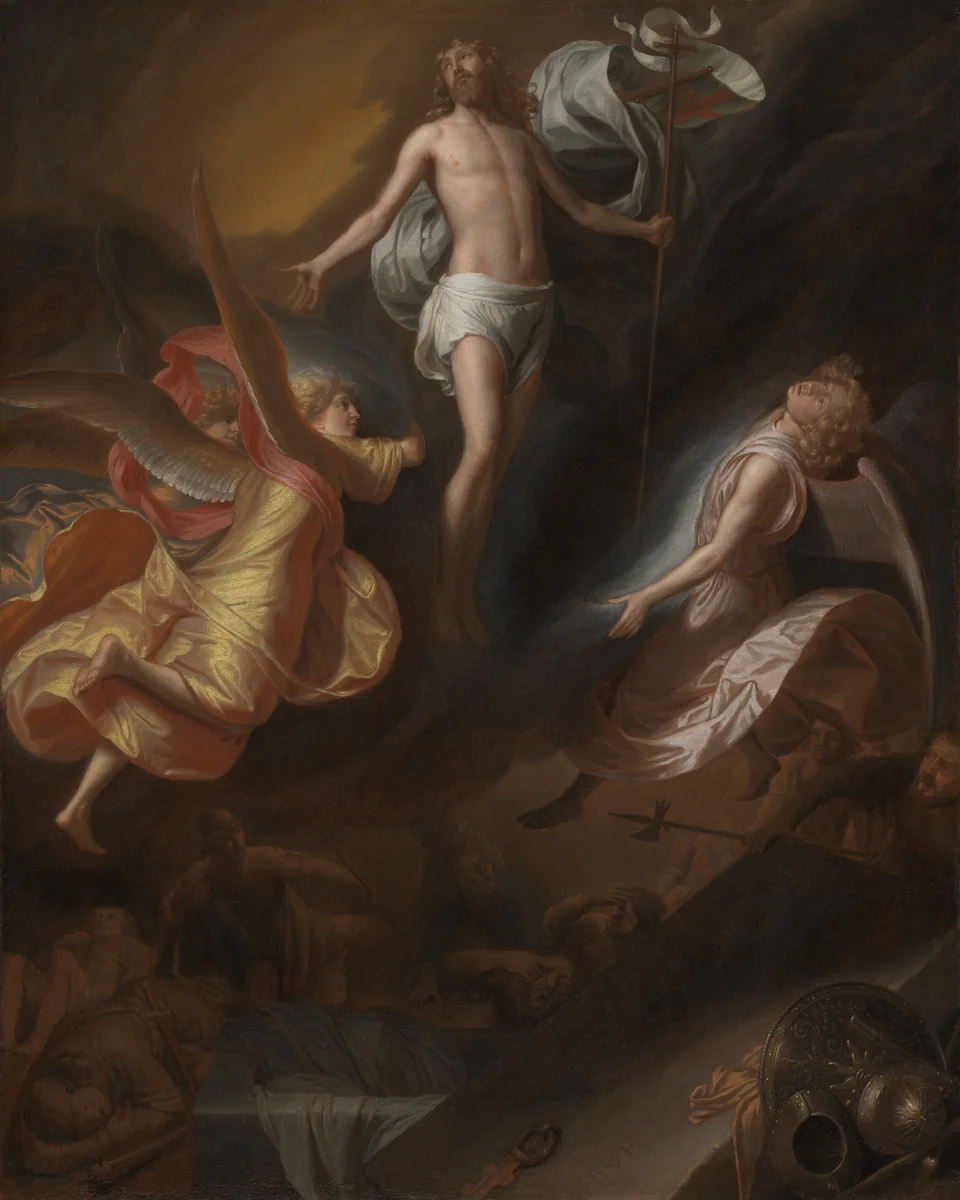 Resurrection of Christ by Samuel van Hoogstraten, painting, 1660-1670